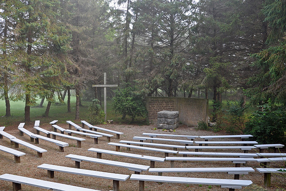 Outdoor Amphitheatre & Stone Altar