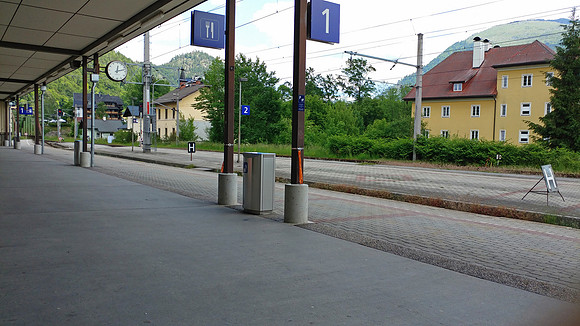 Bad Ischl, Austria Train Station