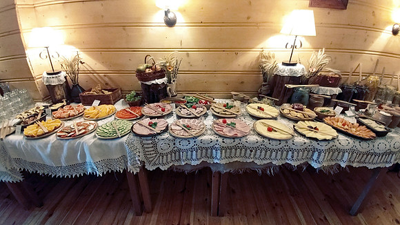 Krakow, Poland Breakfast Buffet