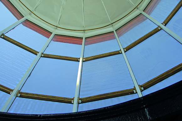 Internal view of Point Sur Lighthouse
