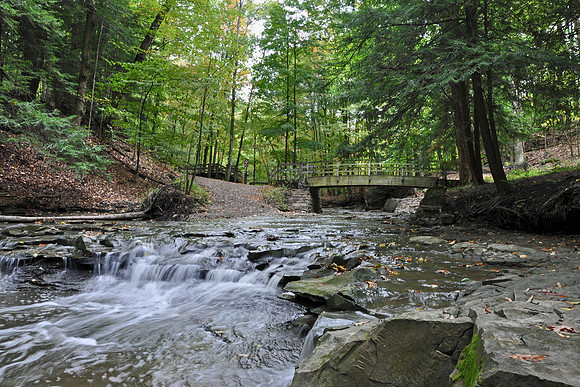 Cuyahoga National Park - Bridal Veil Falls (taken just upstream from the falls)