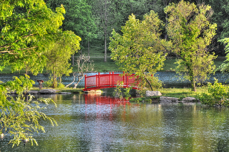 Koozzz Photographic | Knox County | Ariel Foundation Park - Bridge to ...