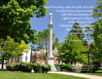 03 - The Public Square In <a href="http://www.mountvernonohio.org/" target="_blank">Mount Vernon, Ohio</a>. The memorial honors those that served during the Civil War.