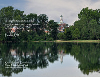 02 - The Knox County Courthouse as seen from Foundation Park in Mount Vernon, Ohio