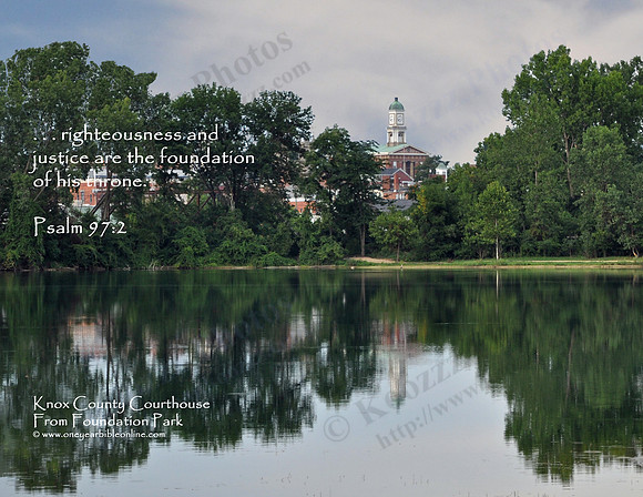02 - The Knox County Courthouse as seen from Foundation Park in Mount Vernon, Ohio