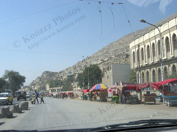 Kabul street bazaar