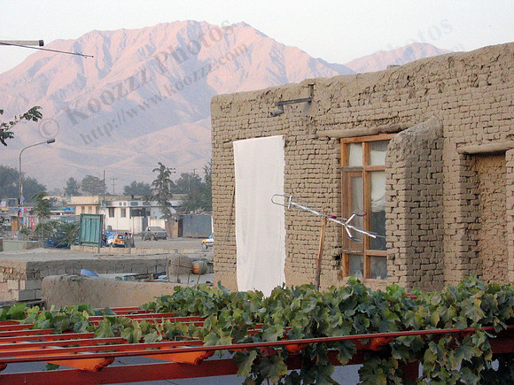 Kabul near dusk
