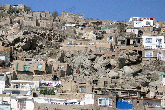 Kabul hillside