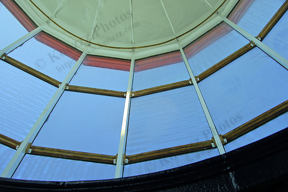 Internal view of Point Sur Lighthouse