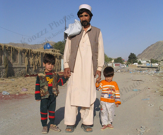 Kabul father and sons