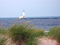 North Breakwater at Frankfort, Michigan