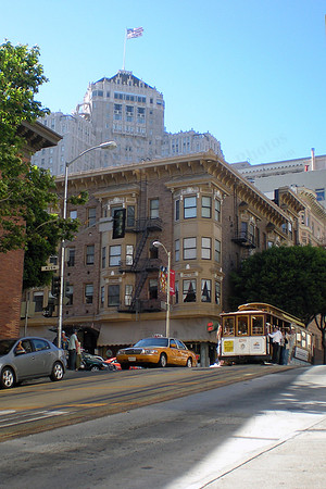 Powell Street Cable Car San Francisco May 2008