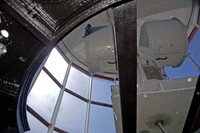 Internal view of the Point Sur Lighthouse